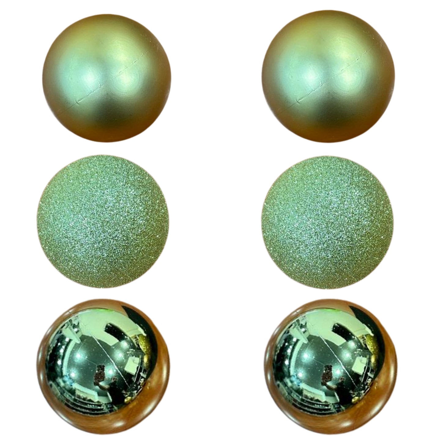 Baubles Mix Gold - 8cm