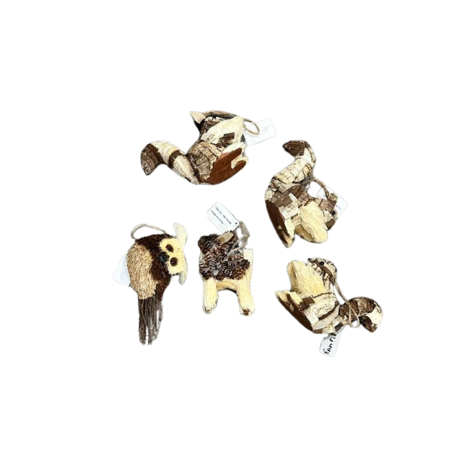 BAZAR Christmas thatch ornaments - 18cm