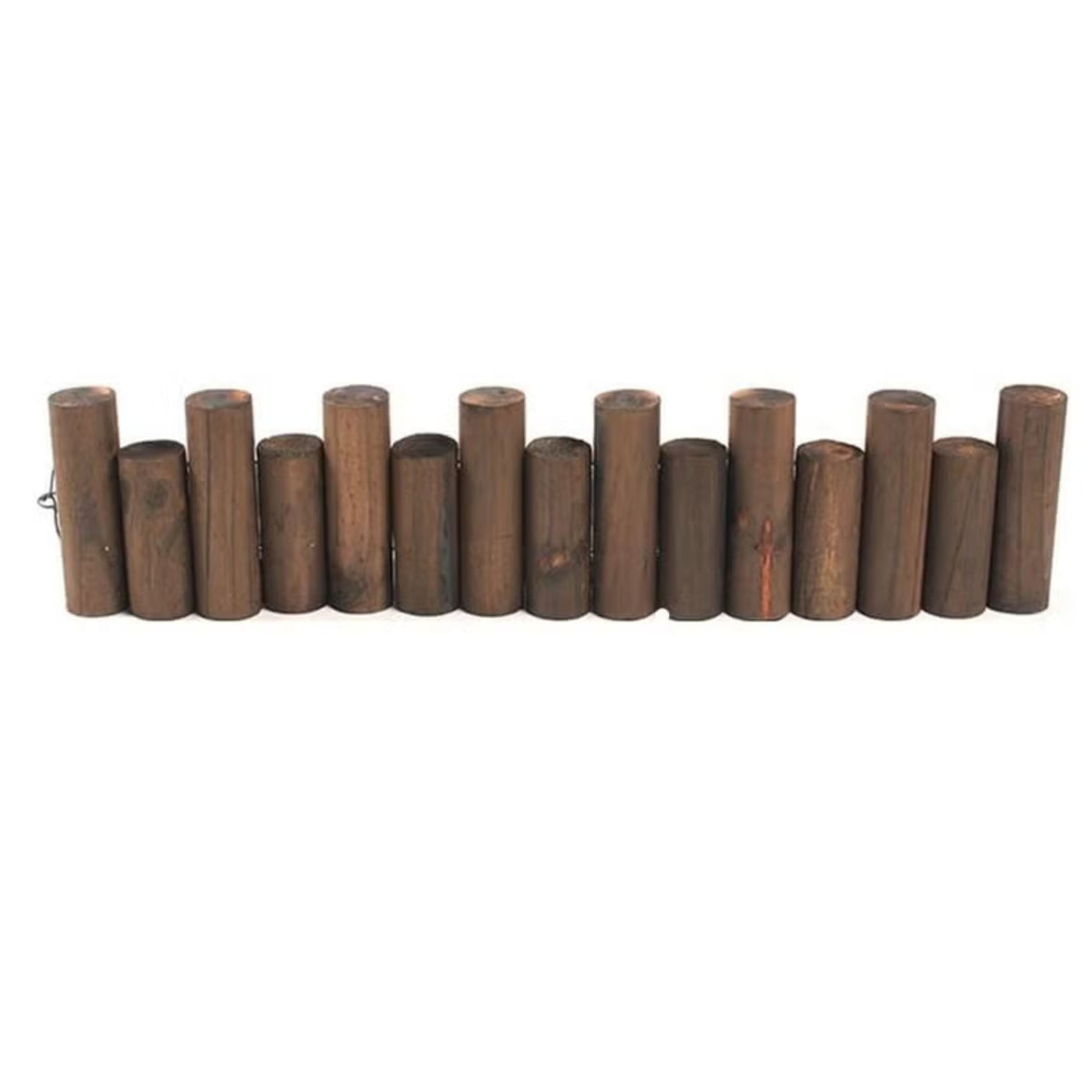 christmas crib Log fences fences 87x15cm