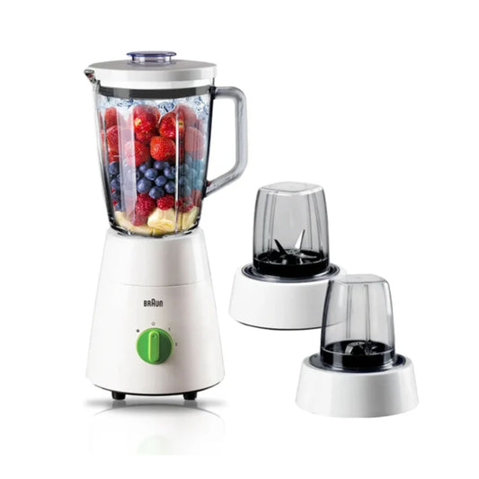 Braun 1.5L Powerblend 3 Glass Blender - 500W
