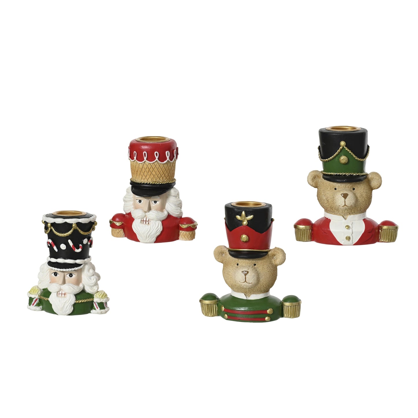 Candleholder polyresin 9.5cm