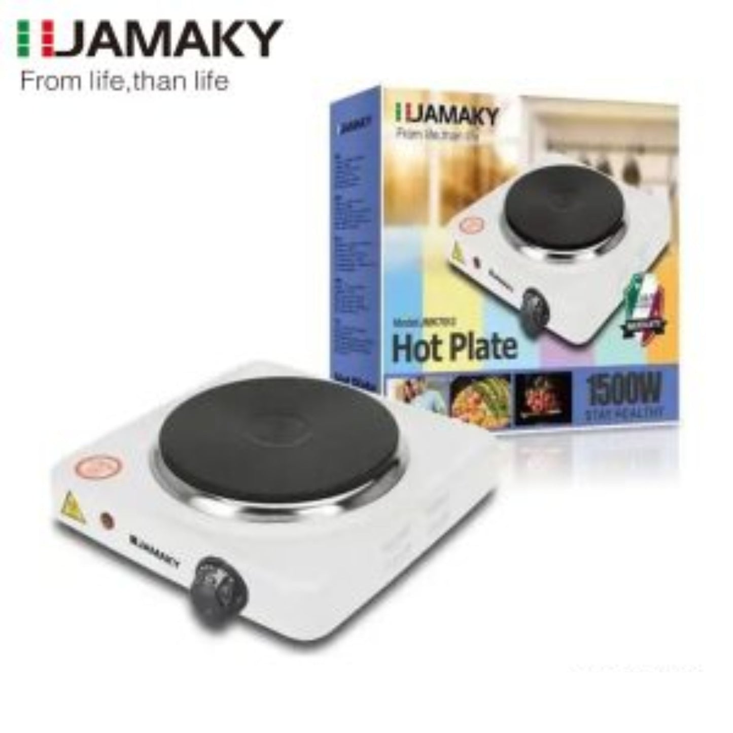 Jamaky  Single Hot Plate 1500W
