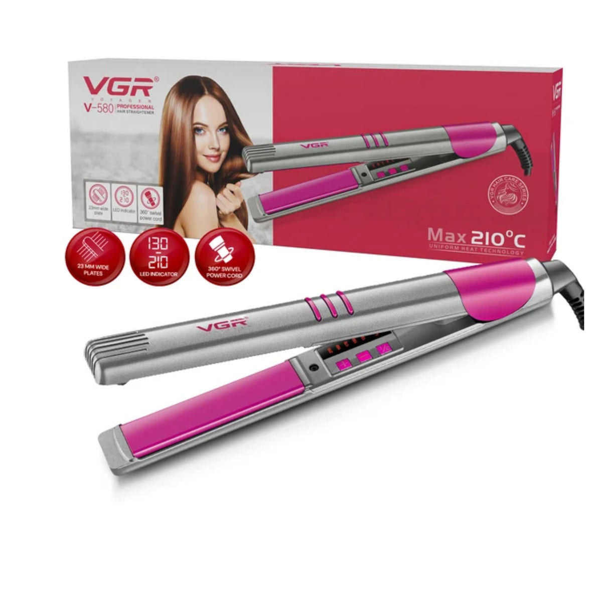 VGR V-580 Hair Straightener