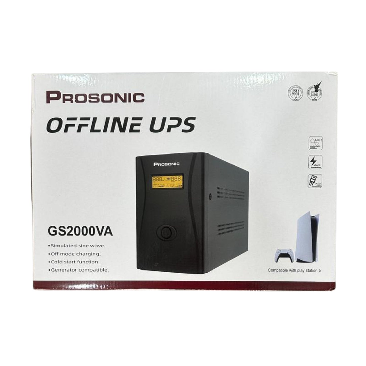 Prosonic UPS  1200W  2000VA