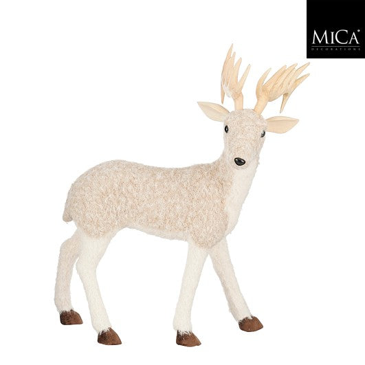 "Decoration deer - beige