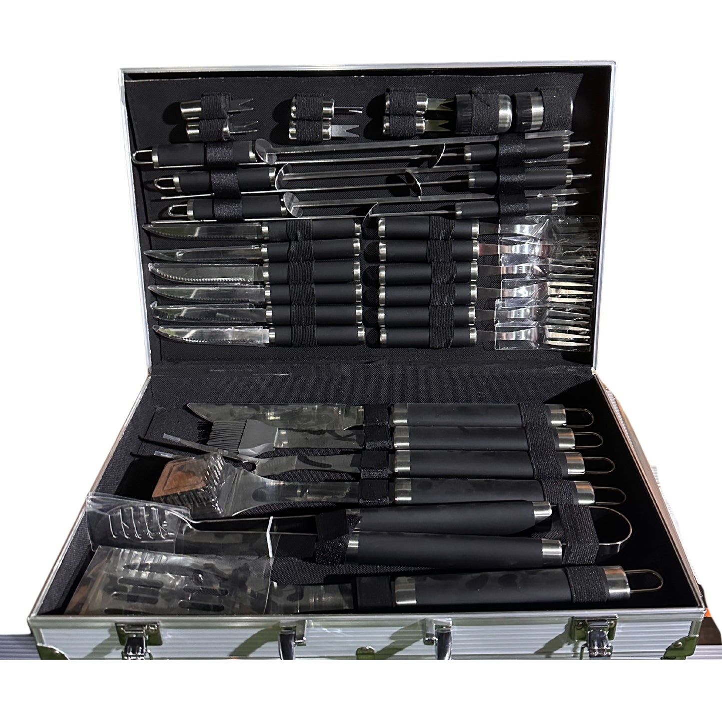 Mobex 33-Piece BBQ Tool Set – Grill Like a Pro
