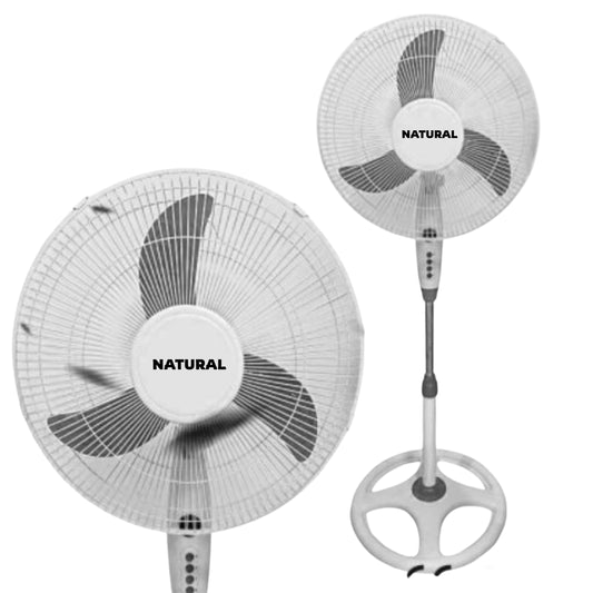 Stand Electric Fan 16 inch Natural