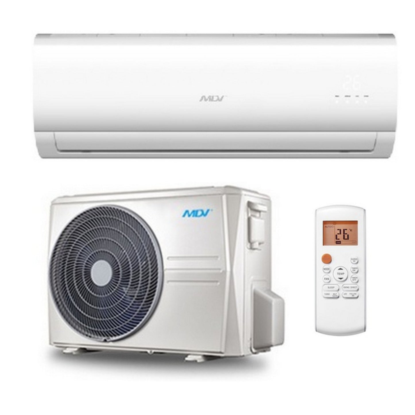 MDV AC 12000BTU Inverter R32 Wifi glory pro