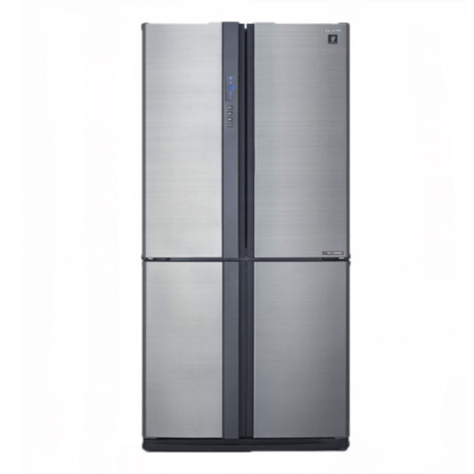 Sharp ,4 doors  Refrigerator, 725L Net Capacity, Stainless Steel  - 185 cm