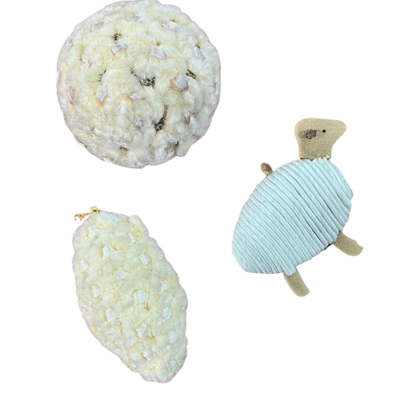 BAZAR WOOL christmas ornaments