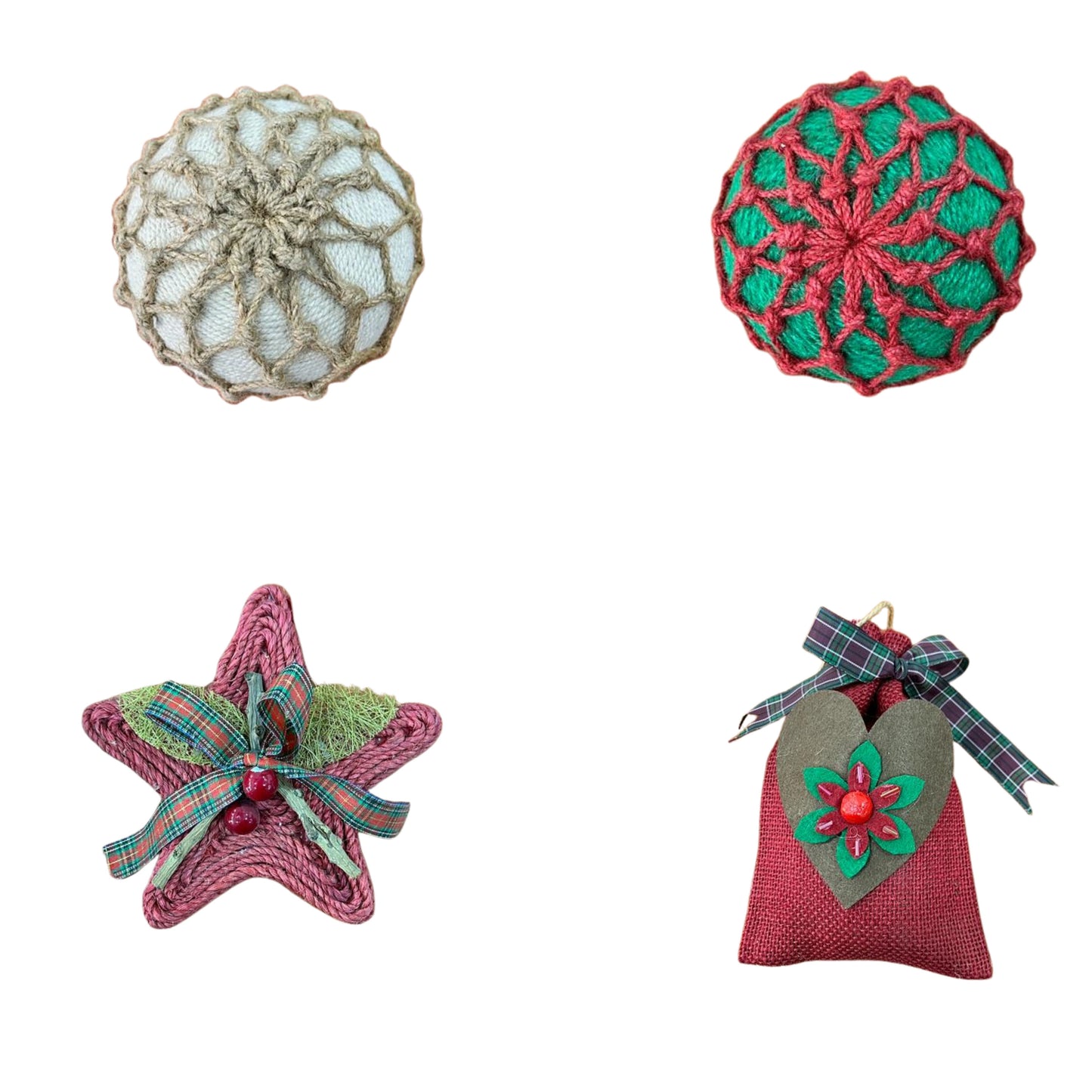 BAZAR Cotton Christmas  ornaments