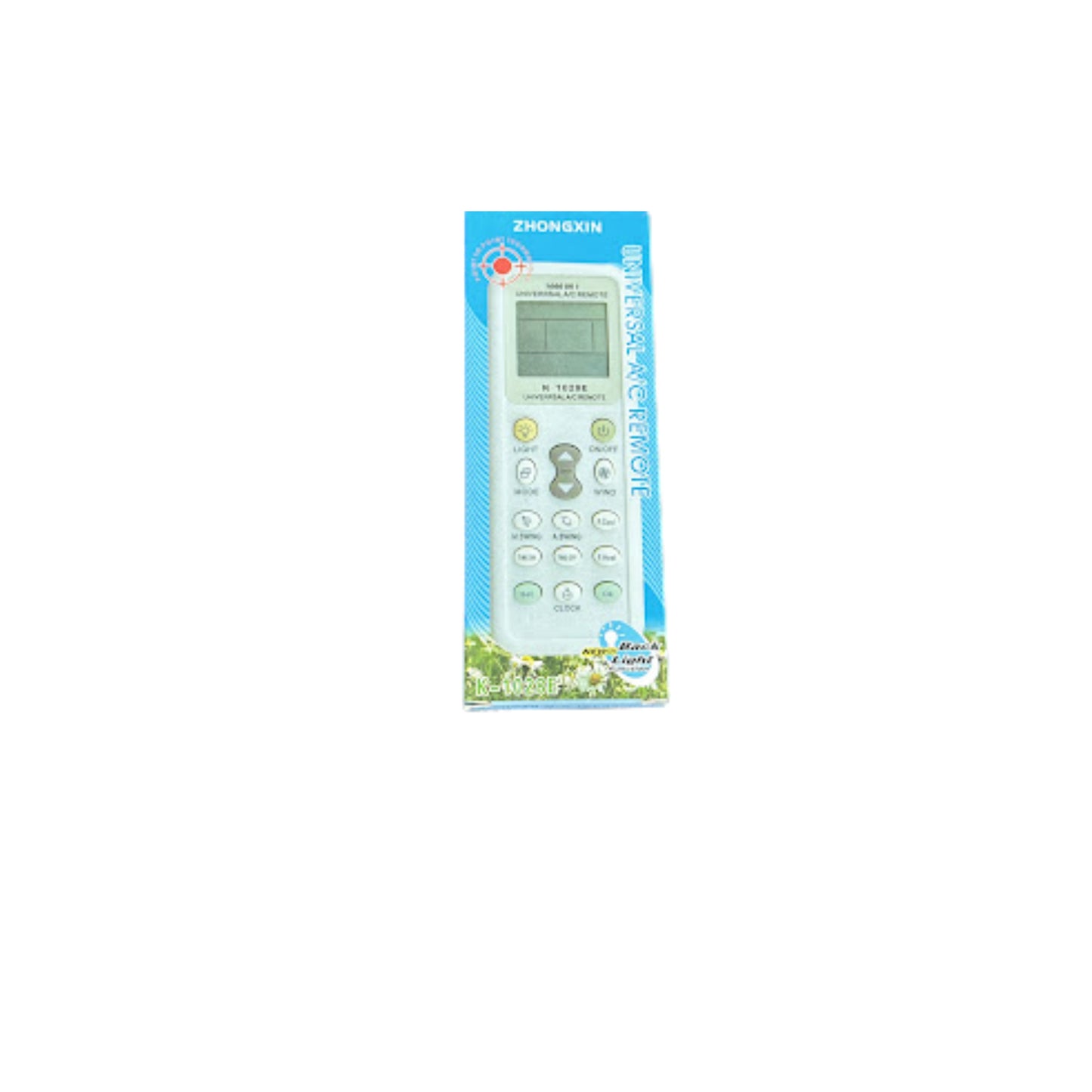 Universal air conditioner remote