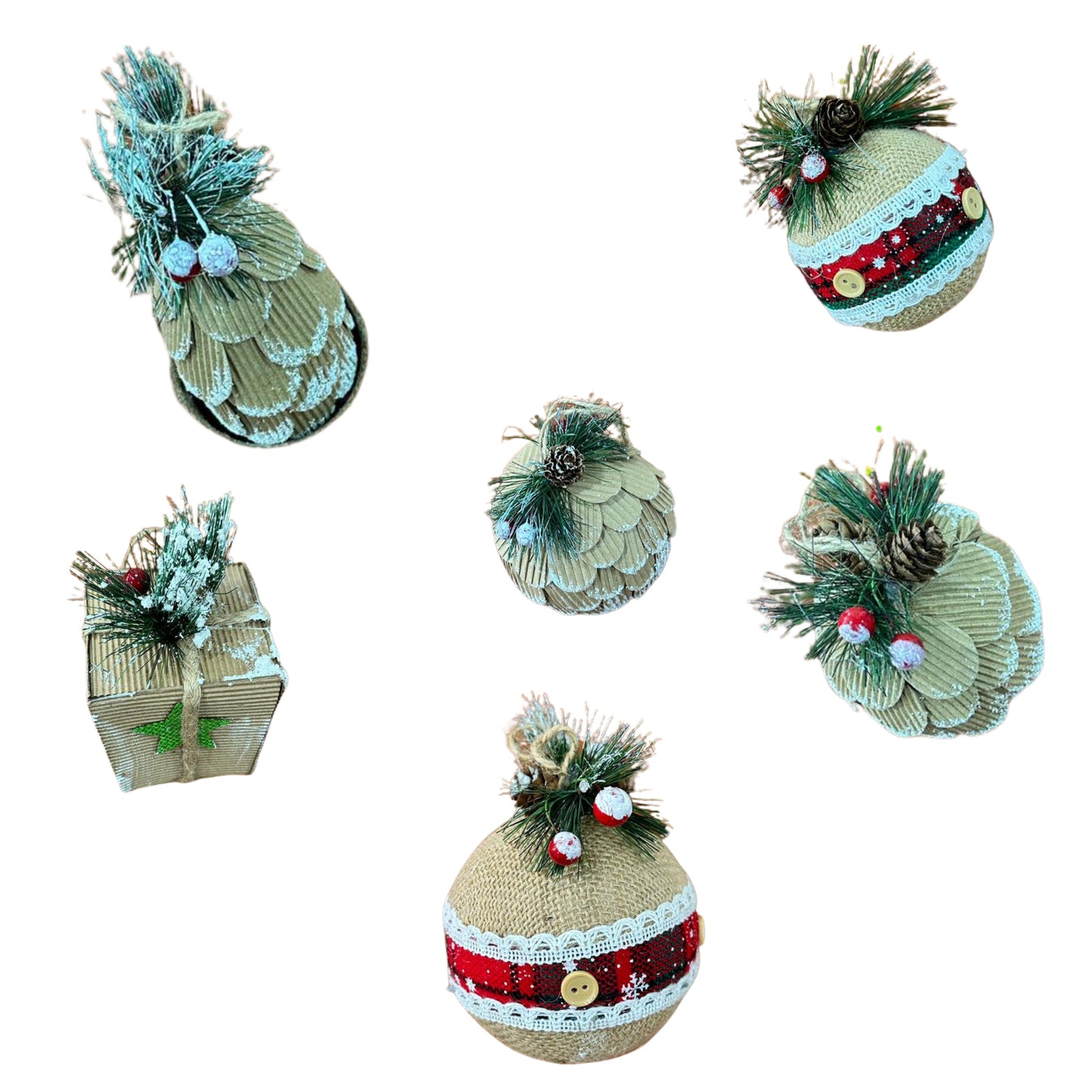 BAZAR Wooden Light brown Ornaments