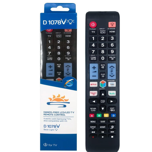 Samsung TV Compatible Remote – D 1078 LCD LED TV Universal Remote Control