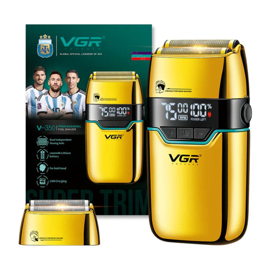 VGR V-350 Professional Foil Shaver With Ultimate Precision for Bald Head & Beard Shaving for Men