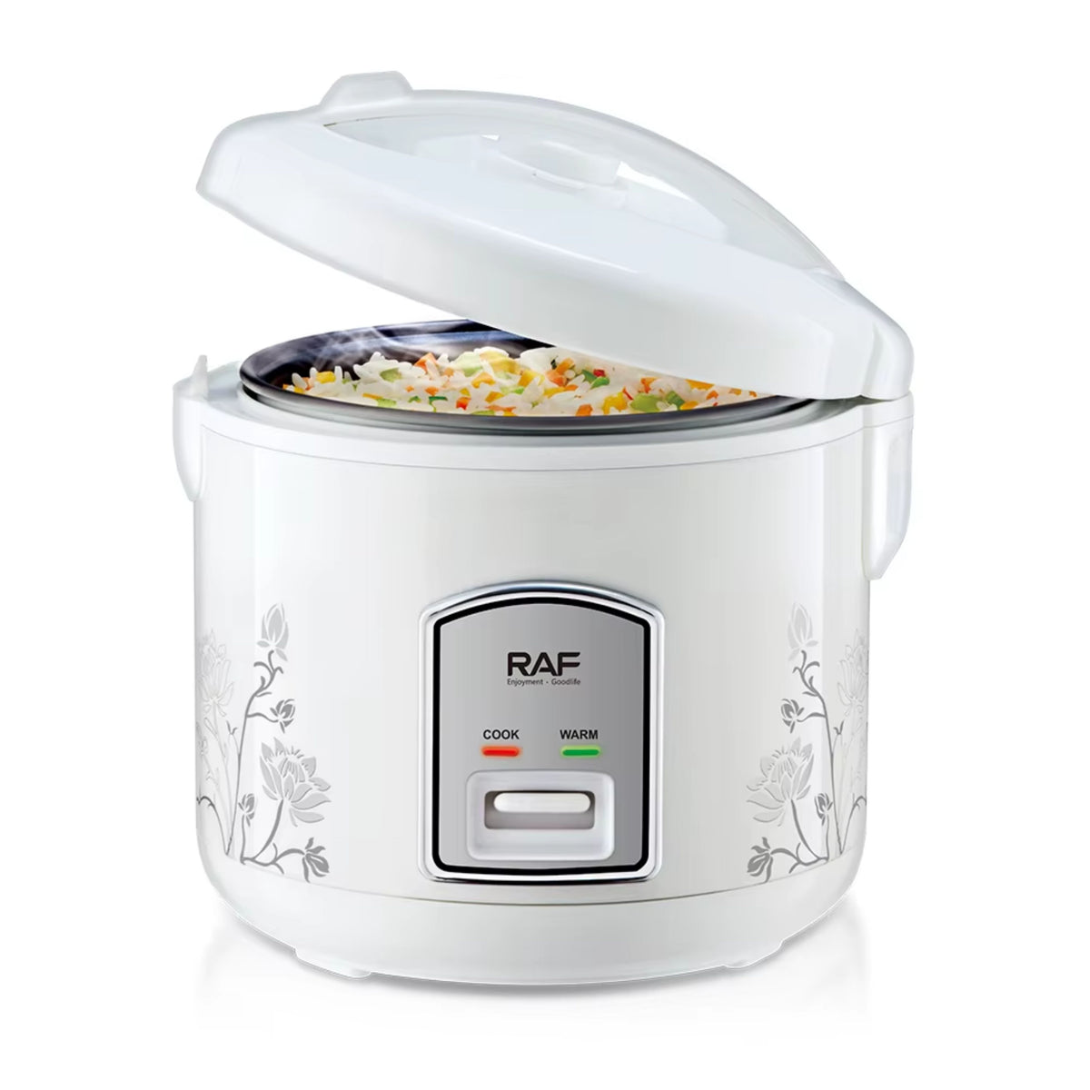 RAF High Quality Non Stick Coating 1000W 5L Capacity Keep Warm Electric Rice Cooker