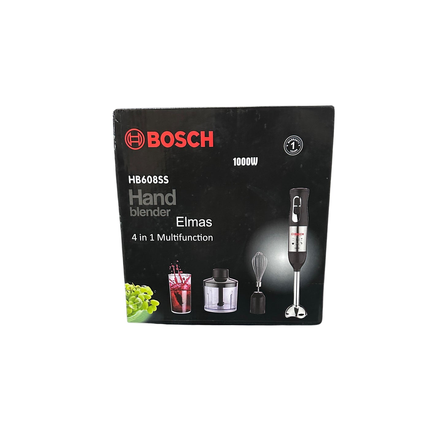 Bosch 4 in 1 Stainless Steel Hand Blender 1000w