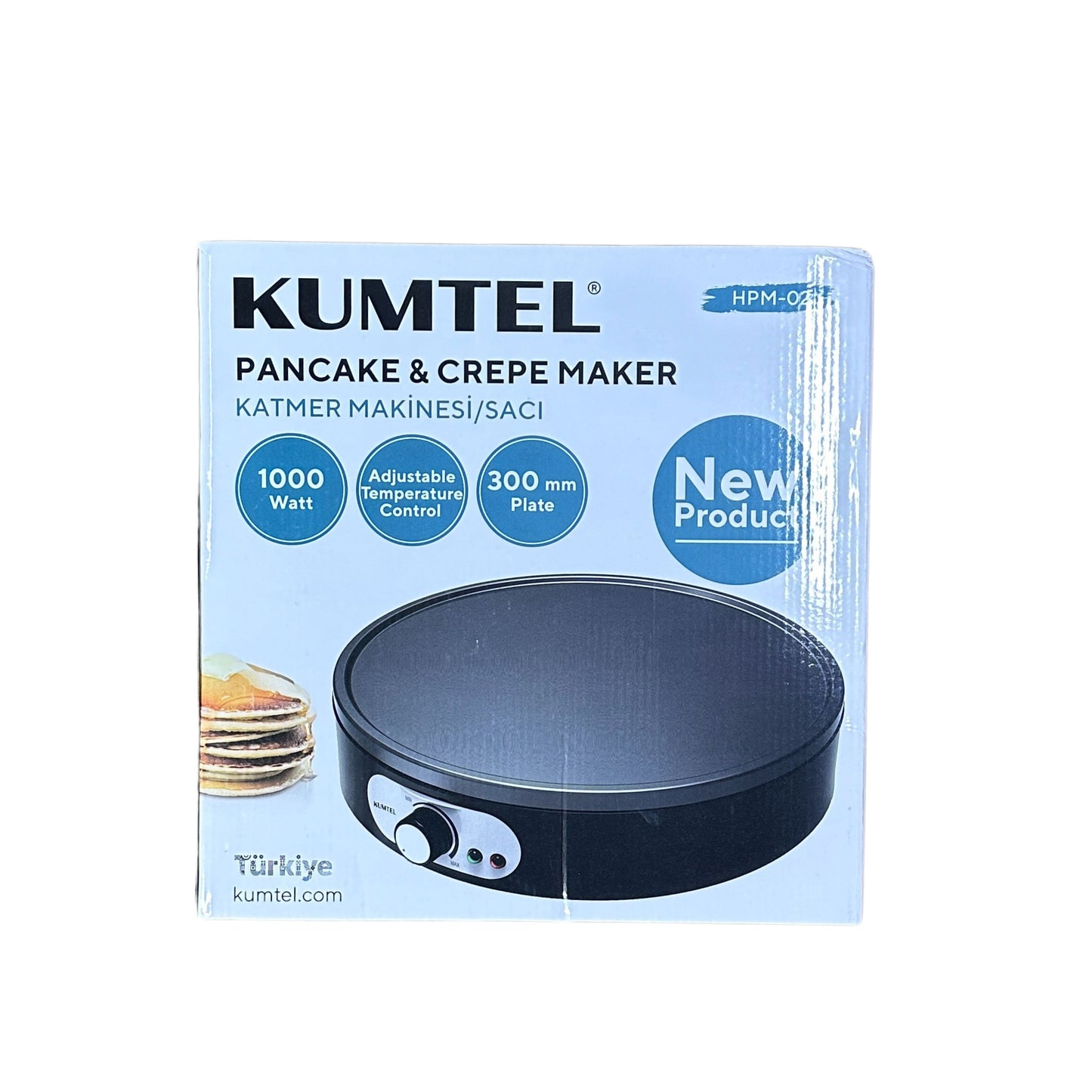 Crepe Maker, pancake maker 1000W