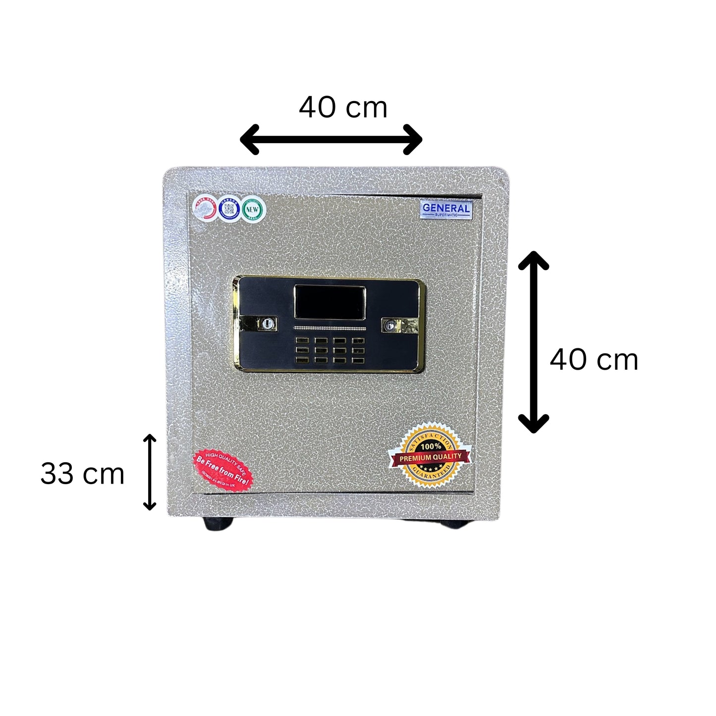 Grey 30 KG fire proof Safe - 40cm