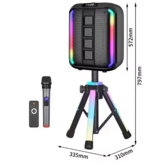 NDR  Bluetooth Karaoke Speaker with Tripod
