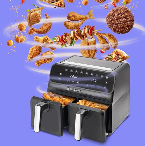 Dual Drawers Airfryer 1700W 8L