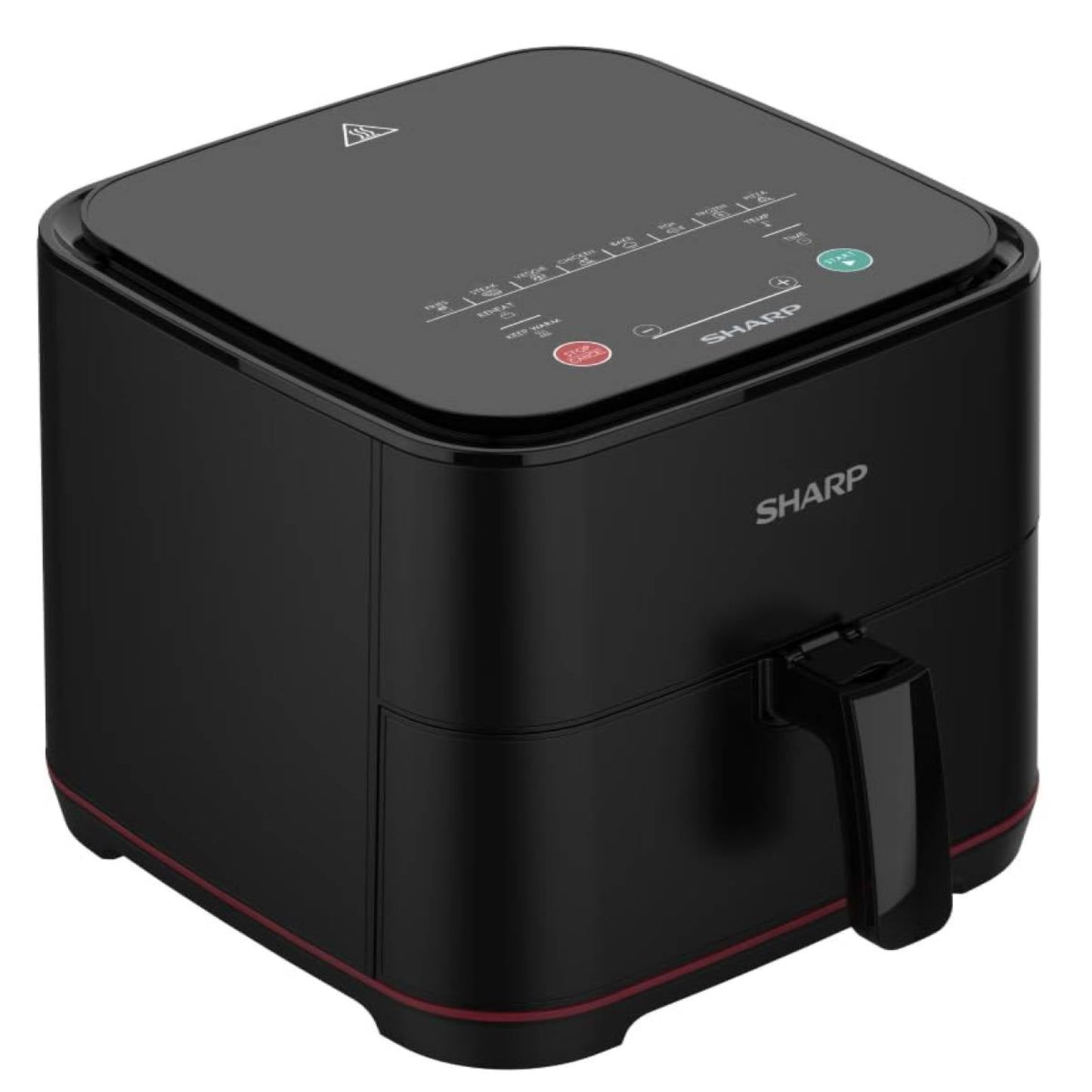 Sharp, Air Fryer 5L, 1450W, 8 Cook Menu, Black