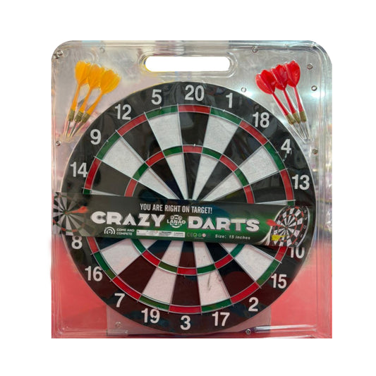 Double Sided Dart Board Game - 40cm