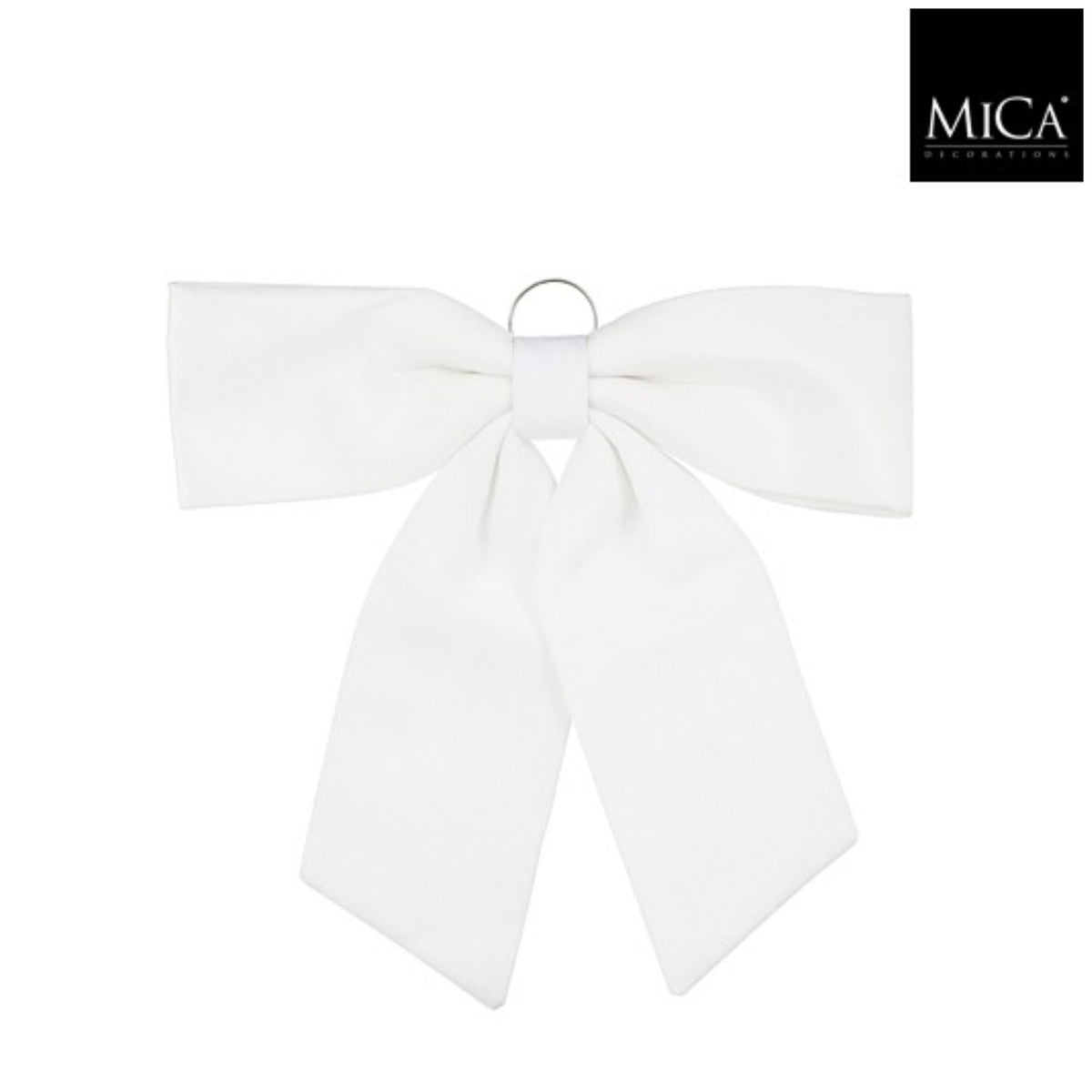 Bow white - l57xw63xh3cm