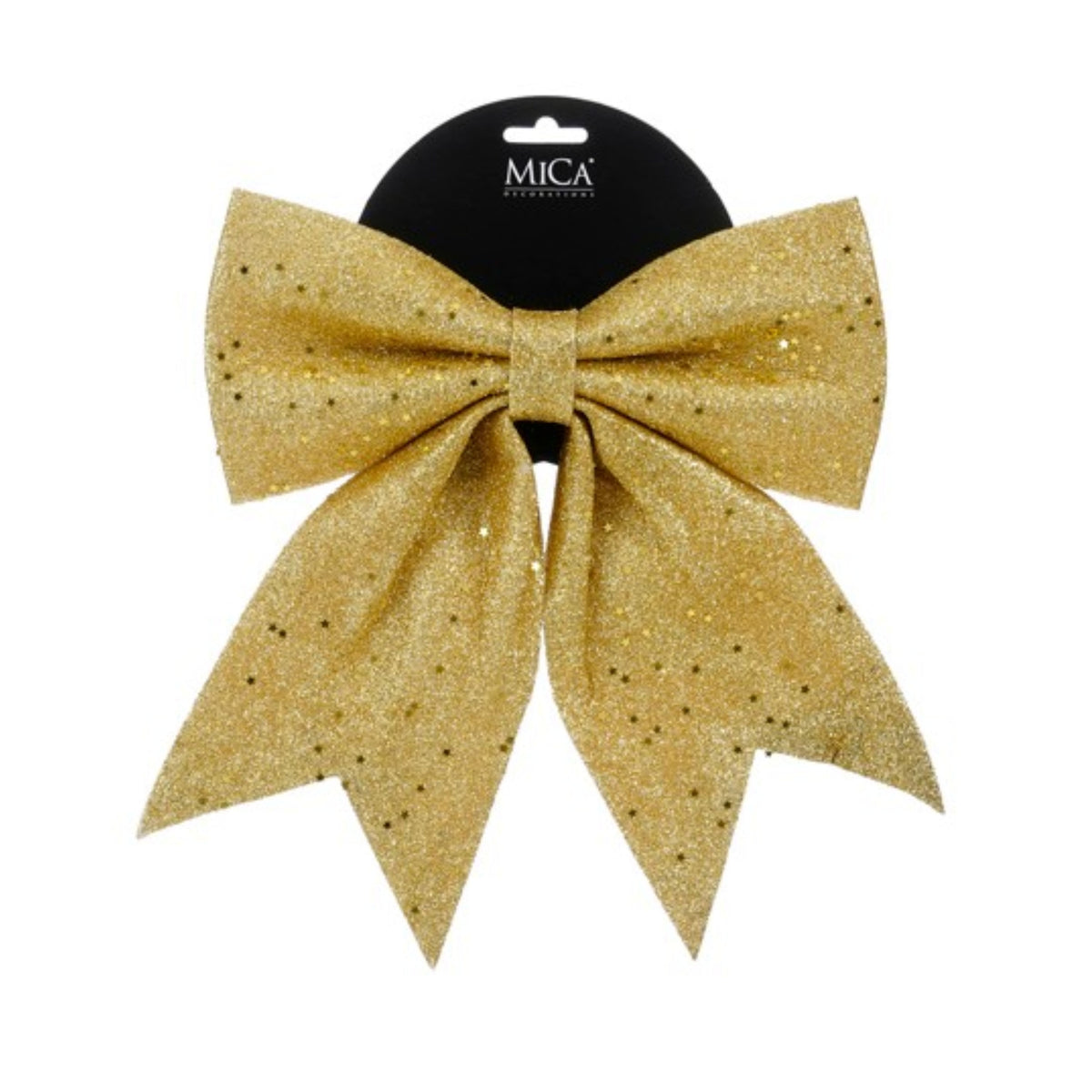 Bow gold - l24xw28xh3,5cm