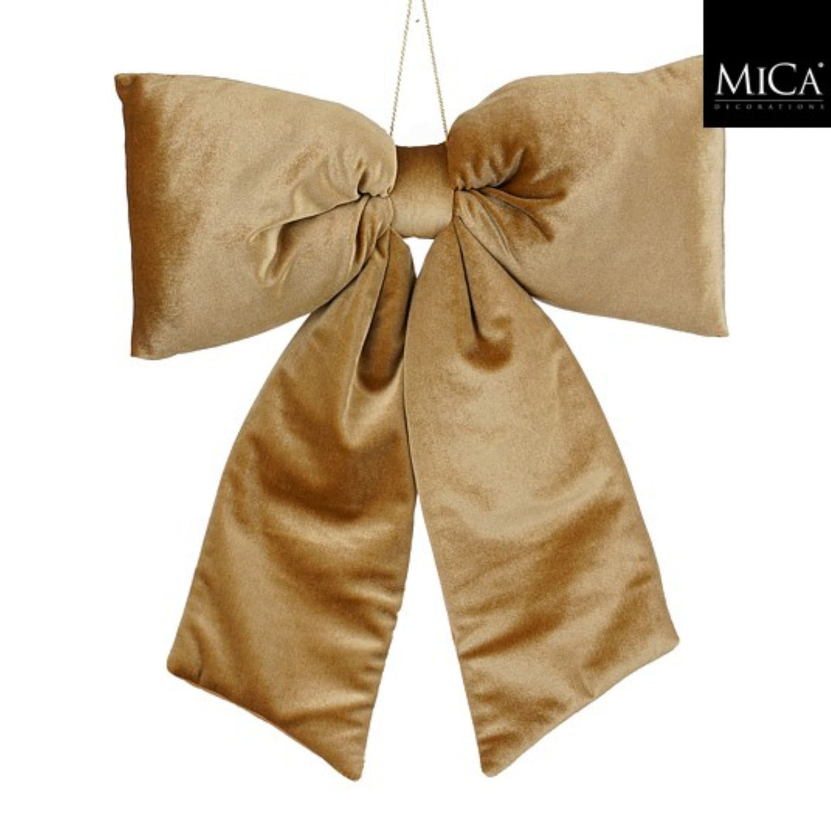 Bow gold - l7xw39xh50cm