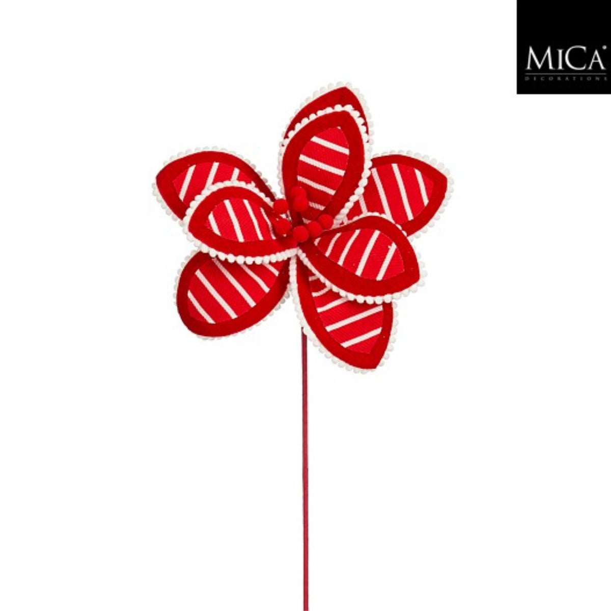 Poinsettia spray red - l50cm