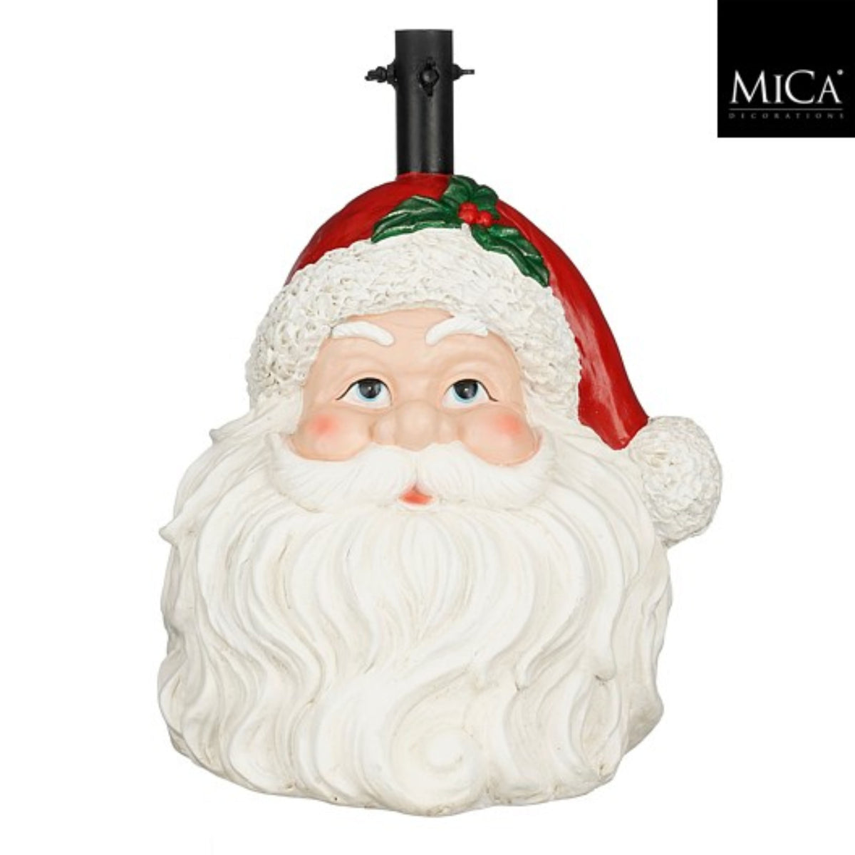 X-mas tree stand santa white - l39,5xw33xh49,5cm
