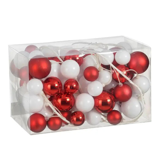"Garland red - l180cm "