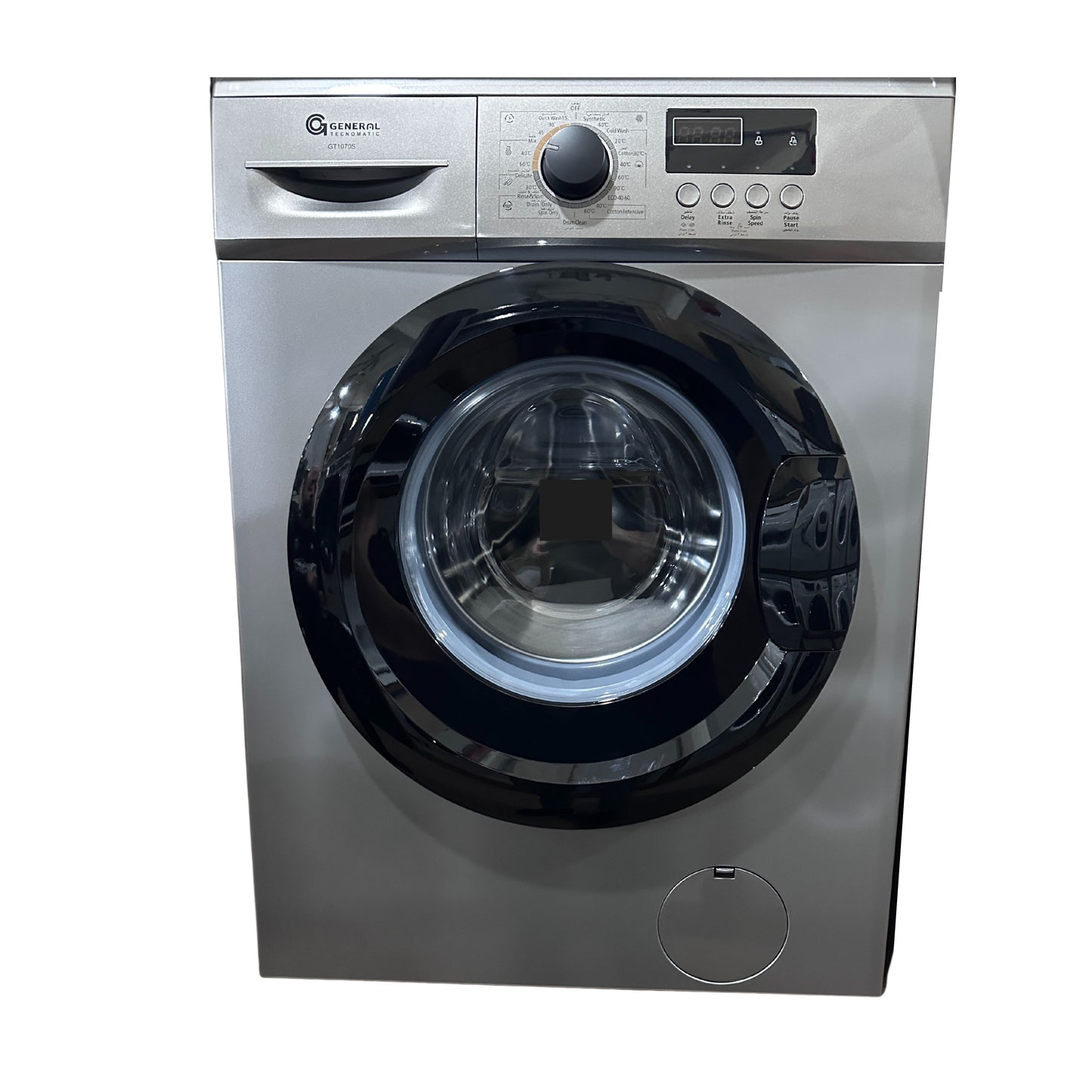 technomatic Washer Front Load 7KG -  Dark Grey