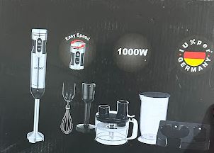 6 in 1 Hand Blender 1000 Watt