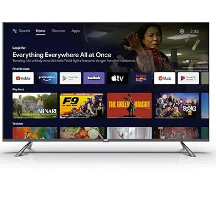 JVC 75 inch UHD 4K QLED Android TV