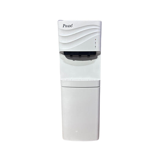 prado dispenser with design and storage cabinet