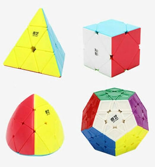 Magic Cube Set 4 Different Twisting Puzzles