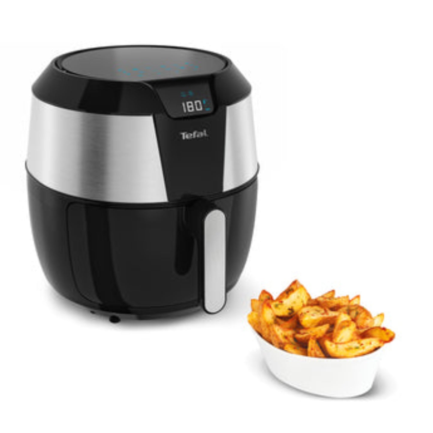 Tefal, Easy Fry Xxl 6.5L Stainless Steel, 5.6L